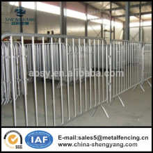 Einfache verbundene galvanisierte Metallrohrereignisbarrieren provisorische Zaunplatten